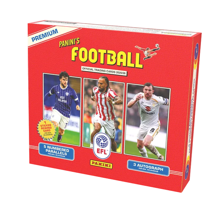 Panini’s Football EFL Official Premium 2025/26 Sealed
