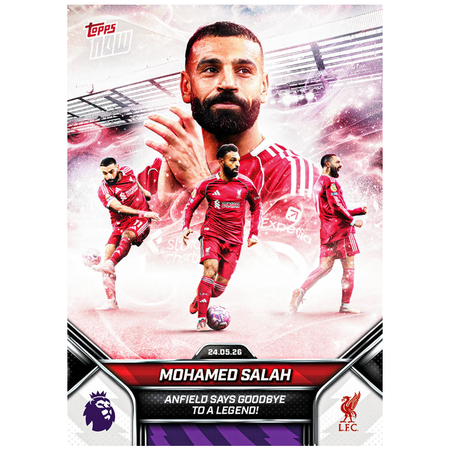 Mohamed Salah - 2025-26 Premier League Topps NOW® - Card 203