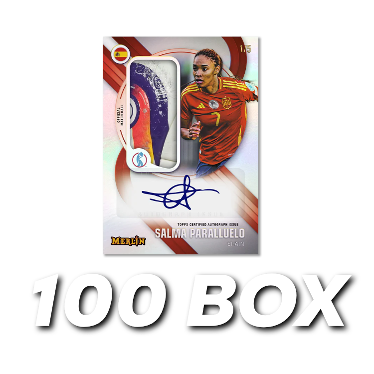 Topps Merlin UEFA Women’s Euros 2025 100 Box PYP/PYT #2