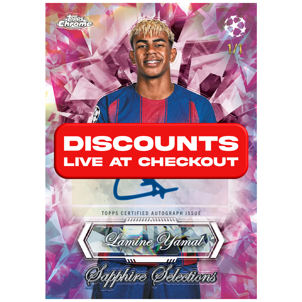 Topps Chrome® Sapphire UEFA Club Competitions 2025/26 5 Box PYT/PYP #16