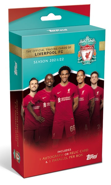 2021/22 Topps Liverpool FC Official Team Set