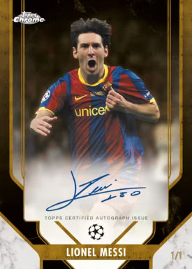 メッシ ロナウド Topps Chrome リフラクター 2枚セット 鑑定済 Topps Chrome UCC 2025-26 Breakers Delight & FDI Mixer #1 | TFF Breaks