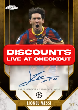 Topps Chrome® UEFA Club Competitions 2025-26 6 Box Breakers Delight Case PYT/PYP #021