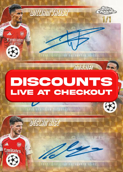 Topps Chrome® UEFA Club Competitions 2025-26 60 Box 5 Case PYT/PYP #004
