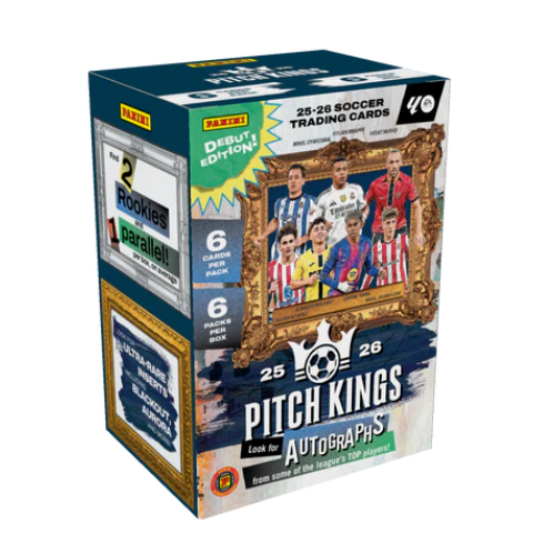 2025-26 Panini Pitch Kings La Liga Soccer International Blaster Box Sealed