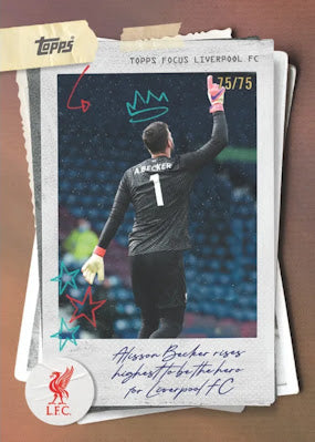Topps Focus Liverpool 2025/26 Sealed