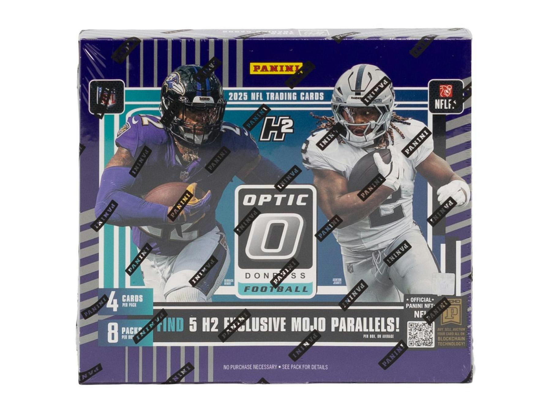 2025 Panini Donruss Optic Football H2 Box Sealed