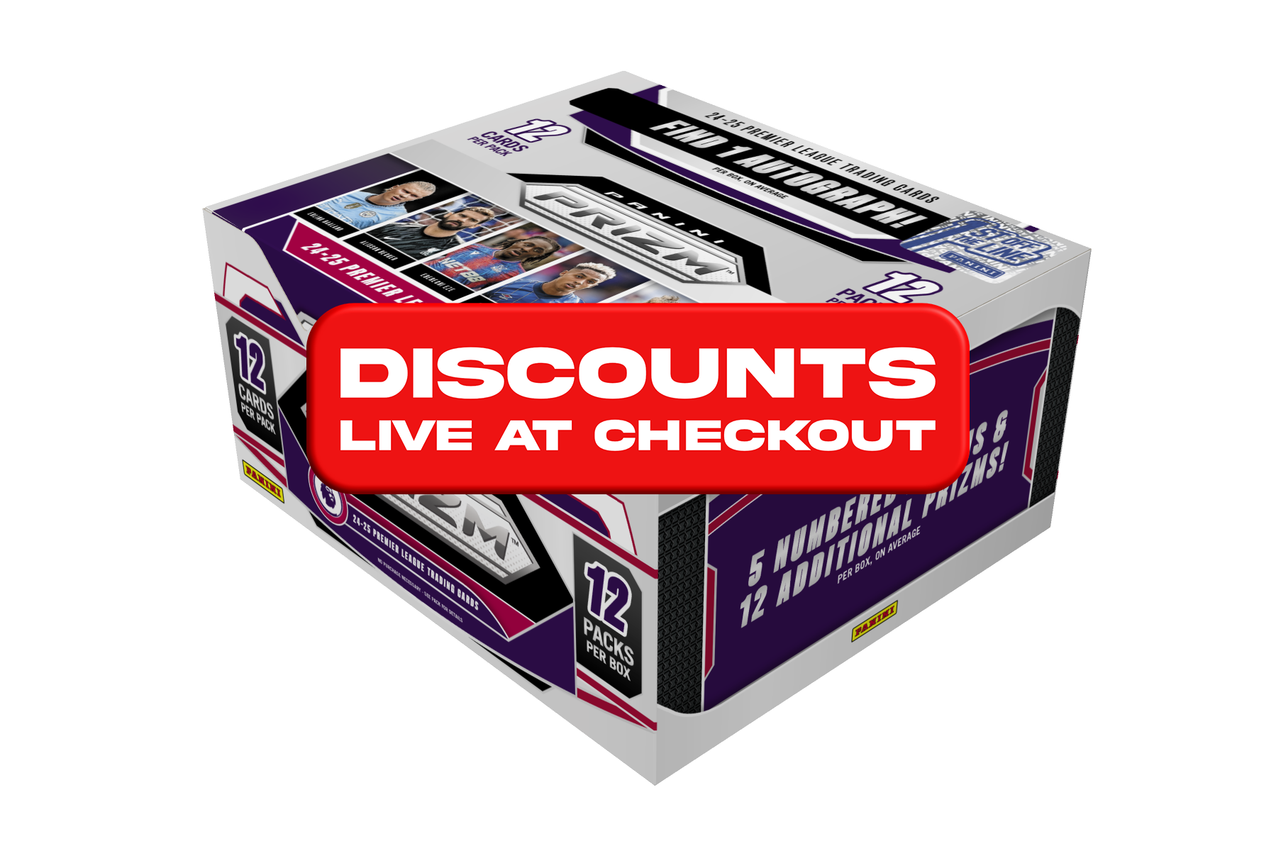 PANINI PREMIER LEAGUE PRIZM 2024/25 3 FOTL BOX PYT/PYP #22