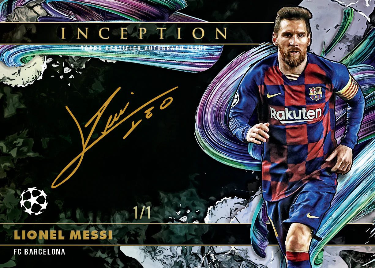 Topps Inception UEFA Club Competitions 2025/26 40 Box 5 Case PYT/PYP #40