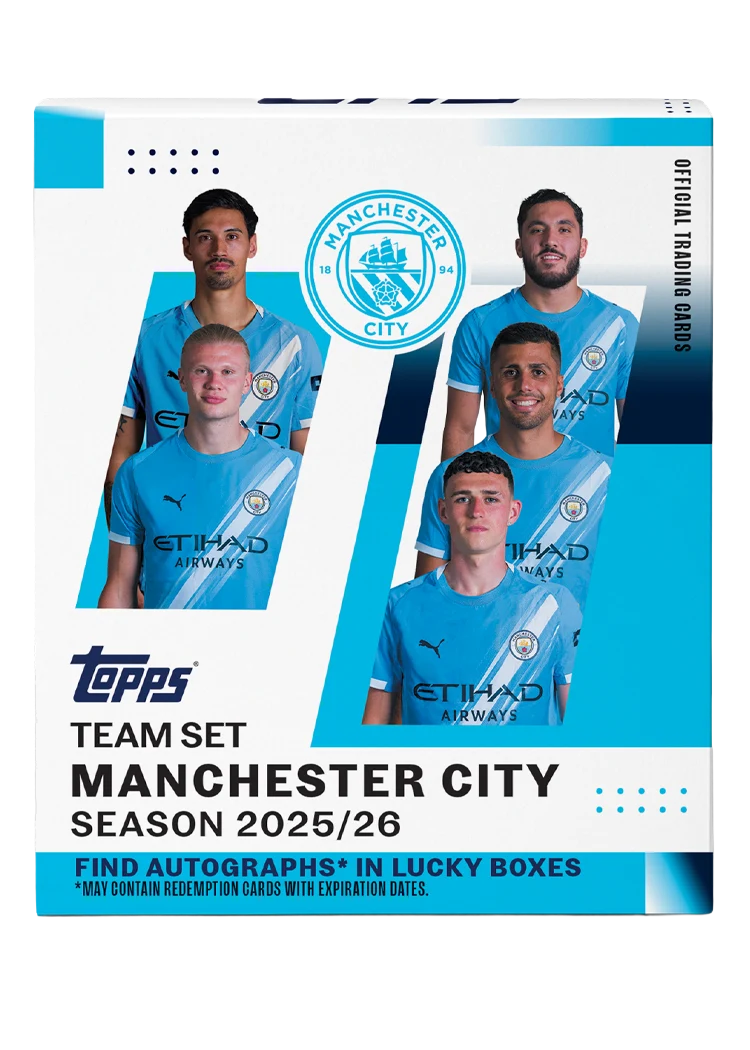 Topps® Manchester City 2025/26 Team Set (Sealed)