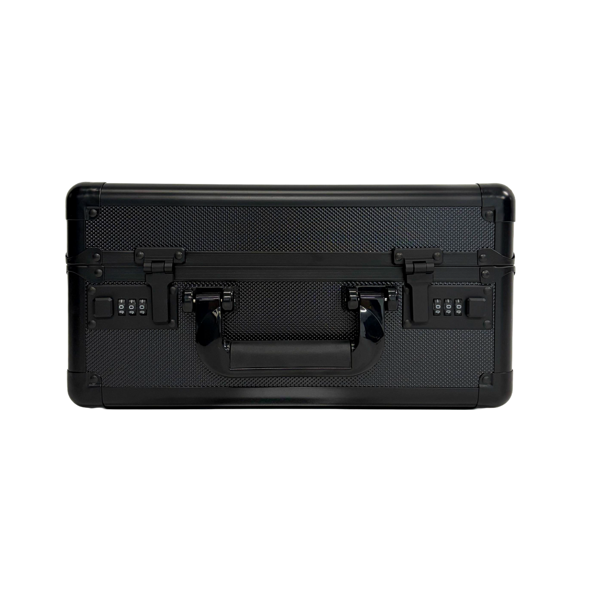 3 ROW ALUMINIUM TRADING CARD STORAGE CASE WITH NUMBER SAFETY LOCK