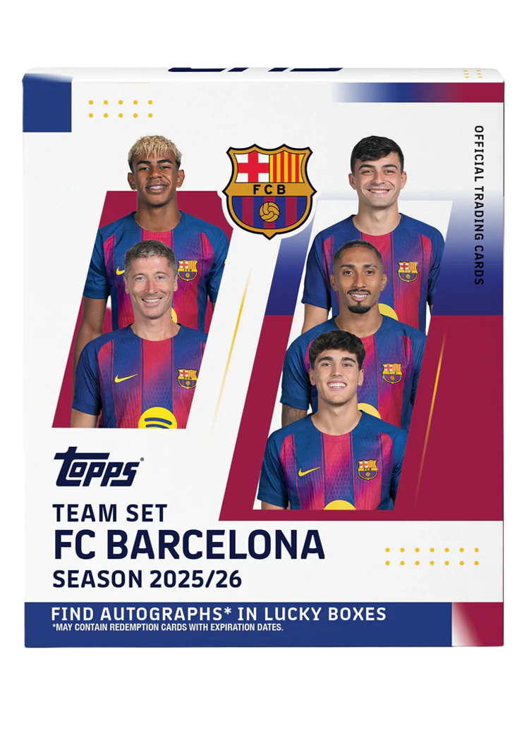 Topps® FC Barcelona 2025/26 Team Set Sealed