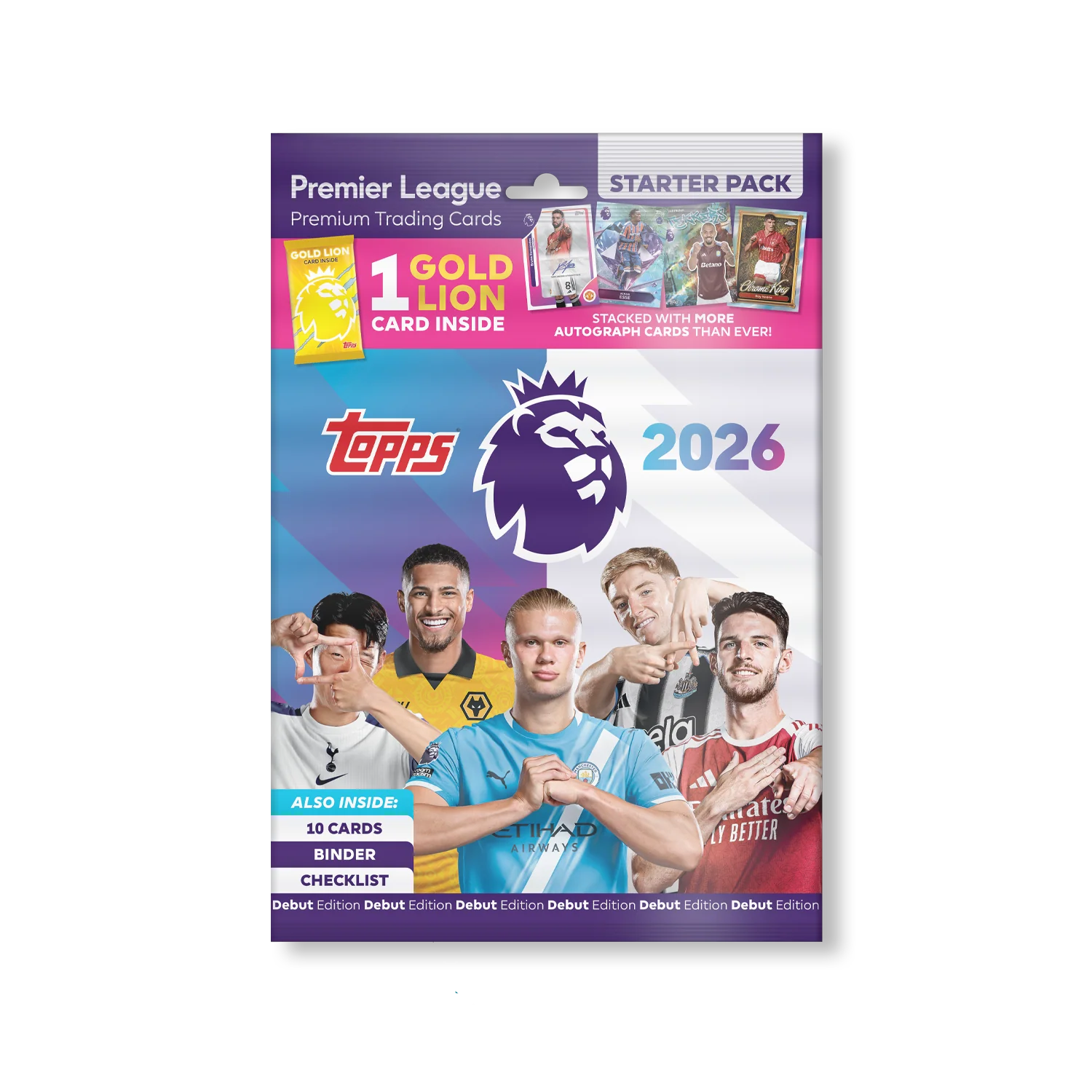 Topps Premier League 2026 - Debut Edition - Standard Starter Pack Sealed