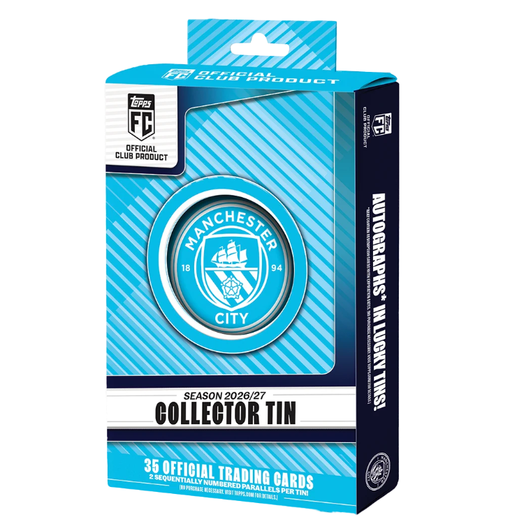 Topps 2026/27 Manchester City Collector Tin Sealed