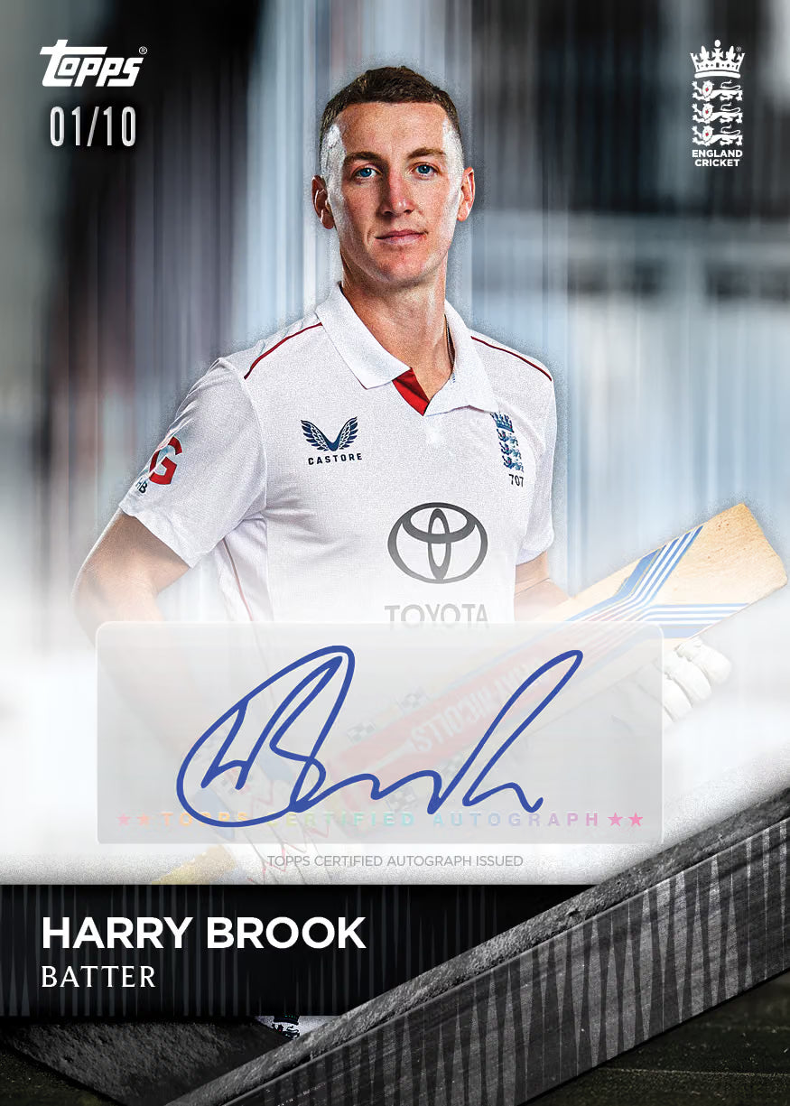 Topps® England Cricket Team Set 2025 Sealed