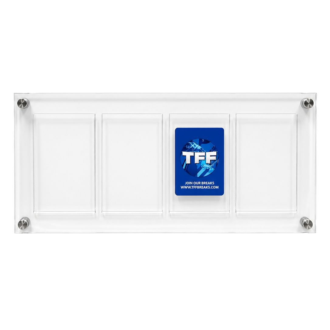 TFF BREAKS GRADED CARD WALL DISPLAY (4 CARDS)