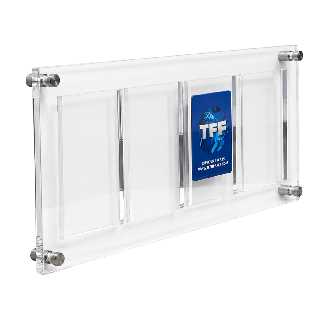 TFF BREAKS GRADED CARD WALL DISPLAY (4 CARDS)
