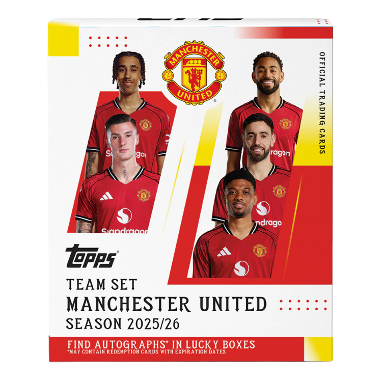 Topps® Manchester United 2025/26 Team Set Sealed