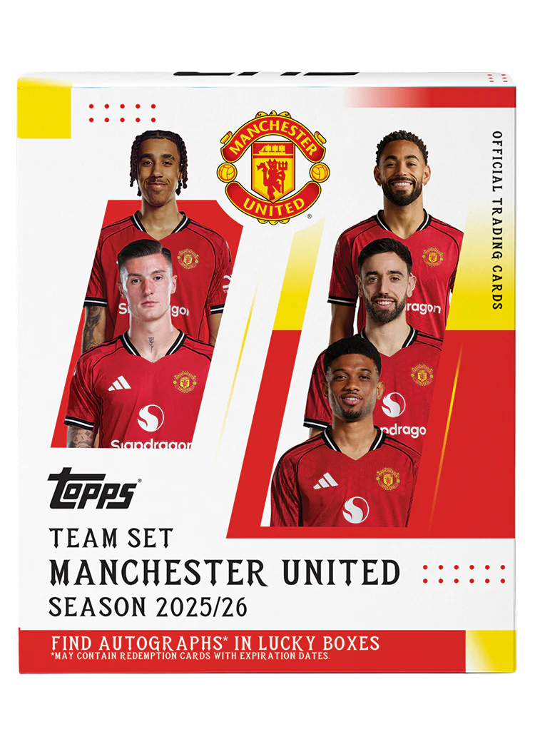 Topps Manchester United 2025/26 Team Set Sealed | TFF Breaks