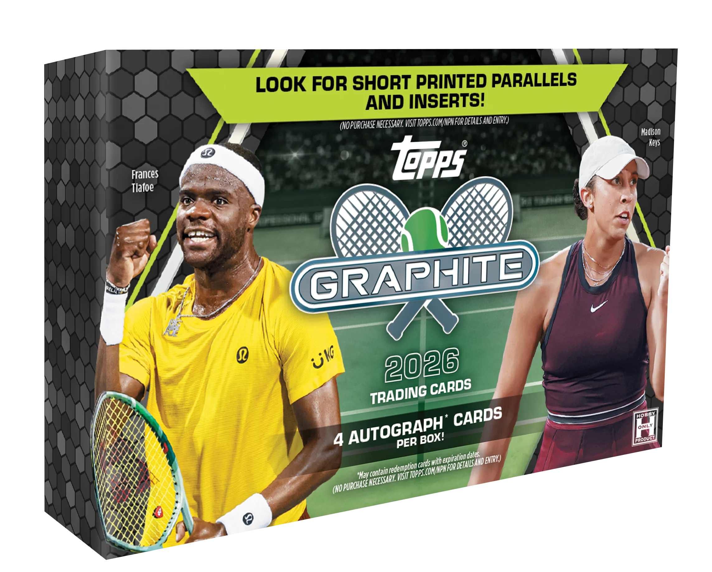 2026 Topps Graphite Tennis - Hobby Box Sealed