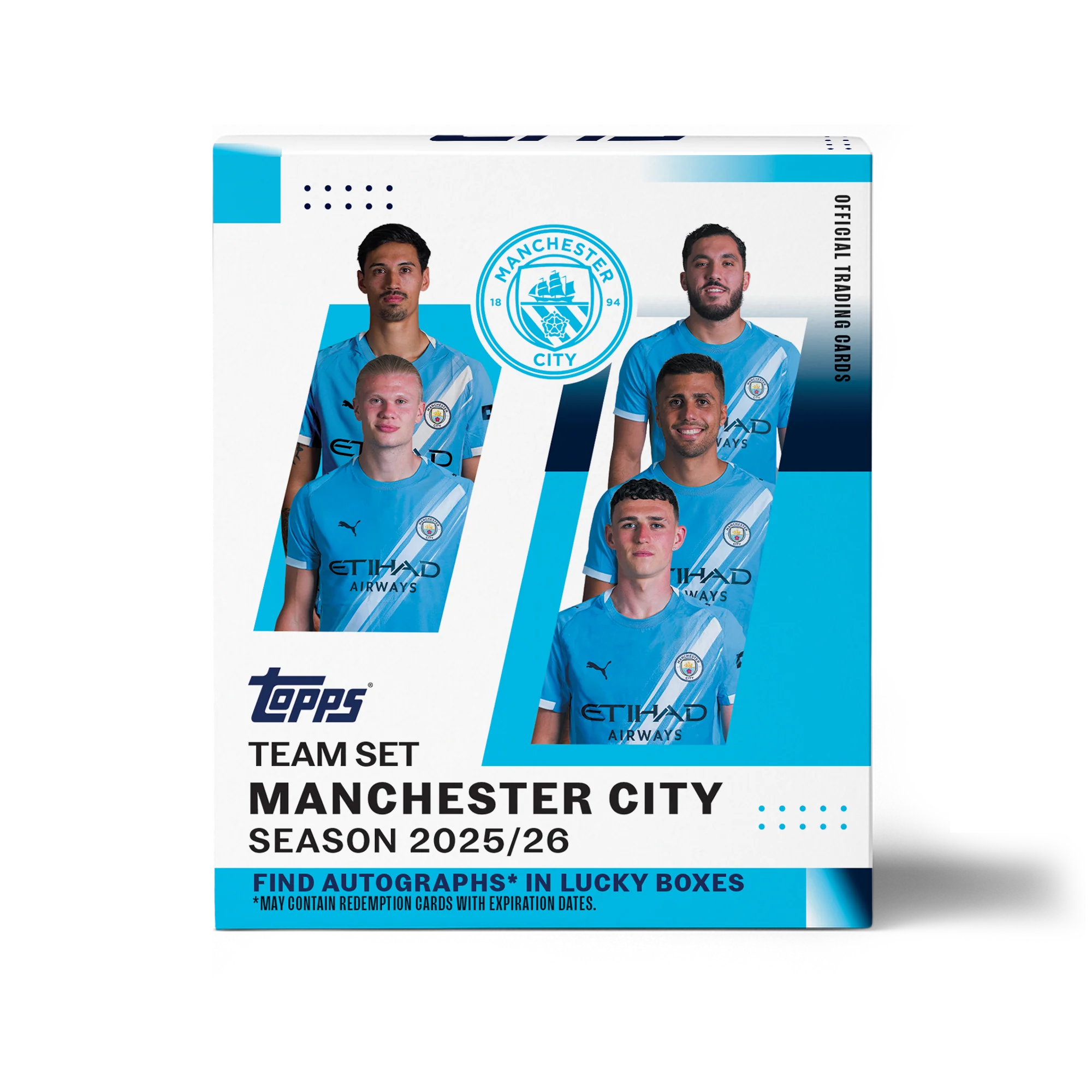 Topps® Manchester City 2025/26 Team Set Sealed