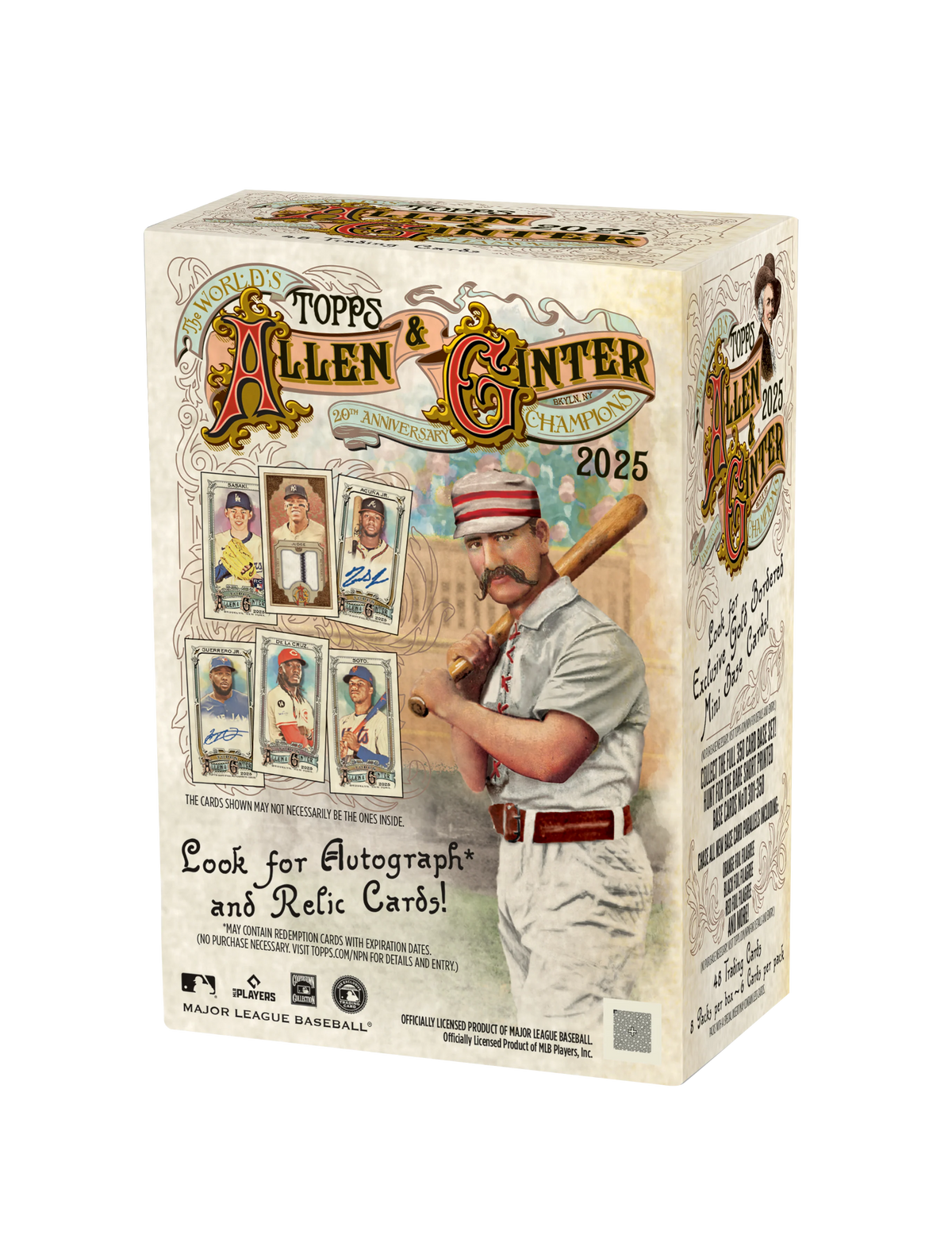 Allen and Ginter Baseball 2025 Value Box Sealed