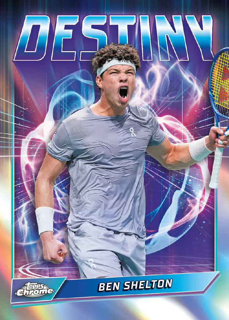 2026 Topps Chrome® Tennis - Value Box Sealed