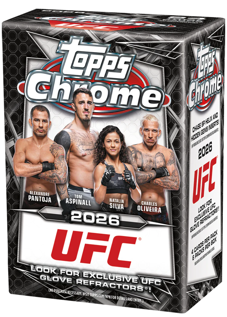 2026 Topps Chrome® UFC - Value Box Sealed
