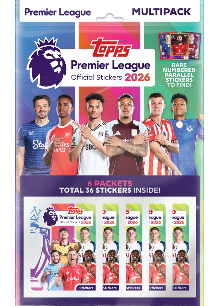 Premier League Stickers 2026 - Multipack Sealed