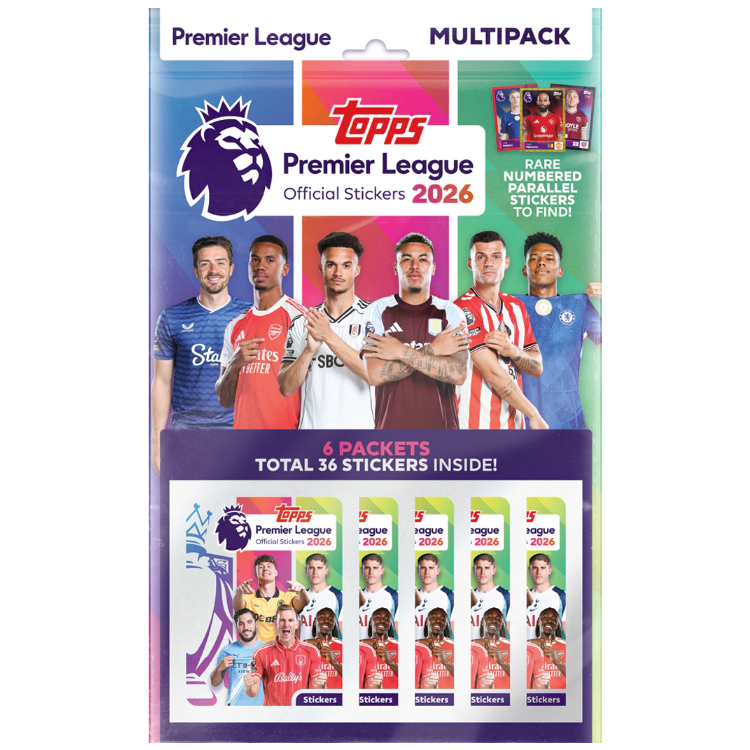 Premier League Stickers 2025/26 - Multipack Sealed