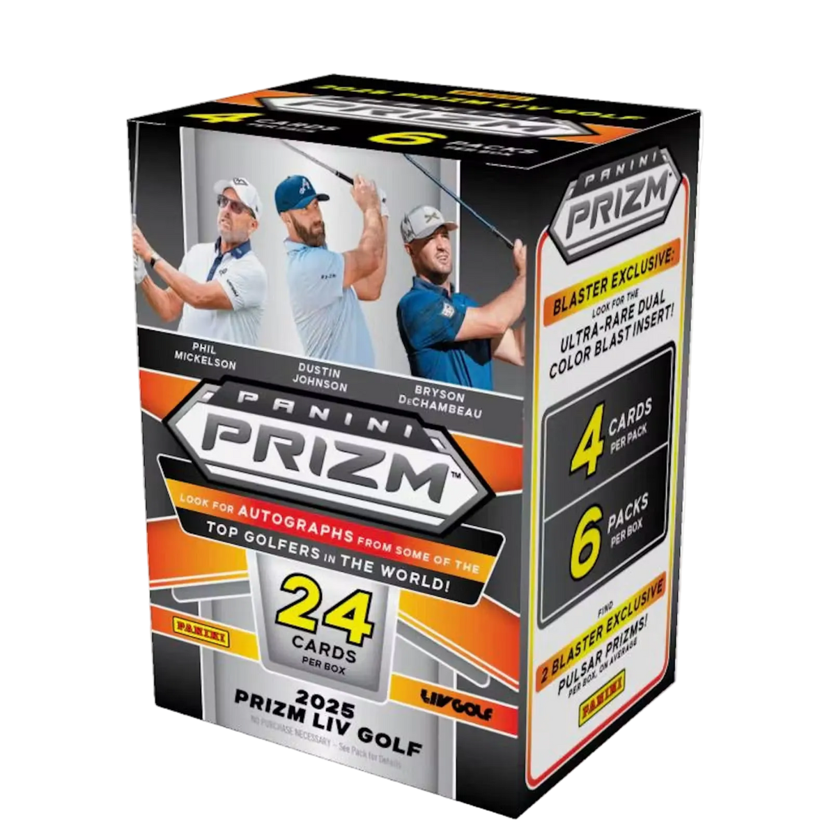 Panini Prizm Value Box 2025 Prizm Liv Golf Sealed