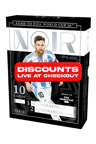 Panini Noir Road to FIFA World Cup 2025/26 3 Box Case #3