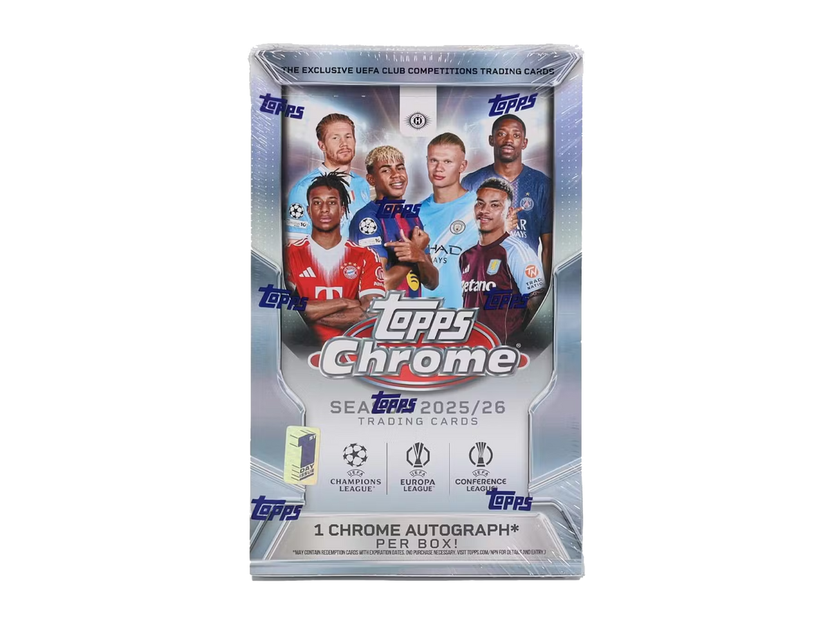 Topps Chrome UEFA Club Competitions 2025-26 FDI 3-Box PYT Break 