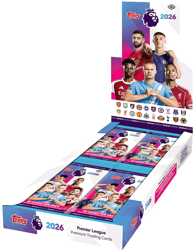Topps Premier League 2026 12 Box PYT/PYP Hobby Case #1