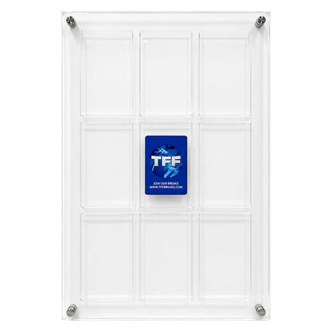 TFF BREAKS GRADED CARD WALL DISPLAY (9 CARDS)
