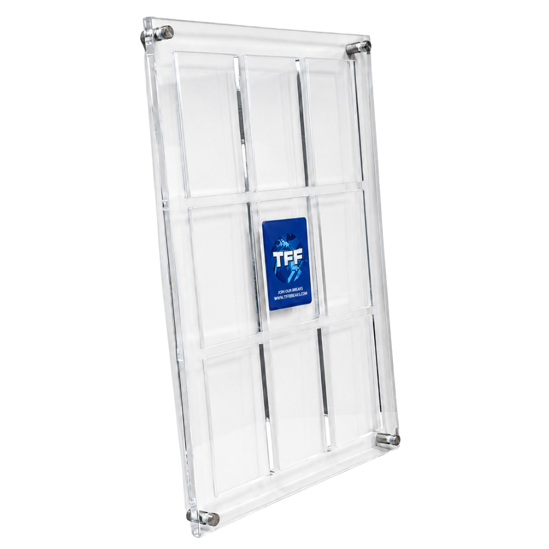 TFF BREAKS GRADED CARD WALL DISPLAY (9 CARDS)