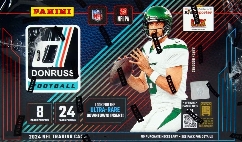 2024 Panini Donruss Football Retail 24 Pack Box Sealed