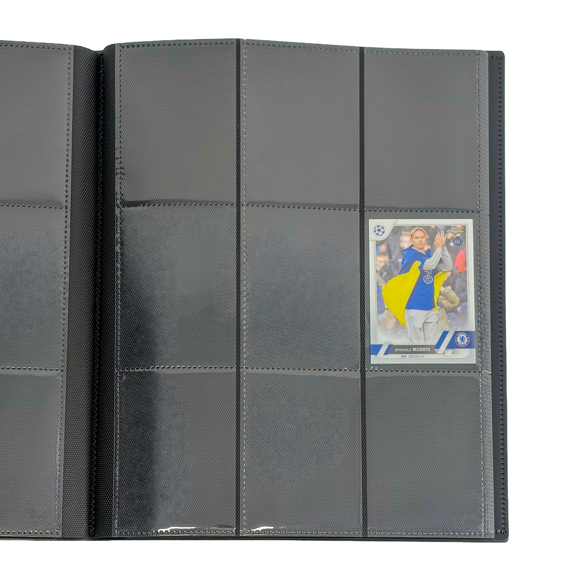 PREMIUM TRADING CARD STORAGE BINDER 9 POCKET STRAP BINDER