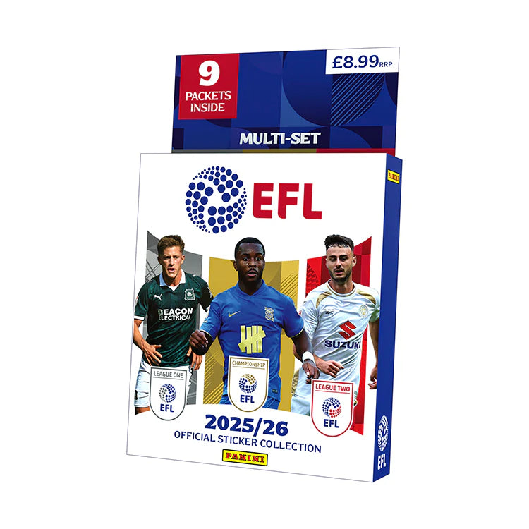 Panini EFL 2025/26 Sticker Multiset Sealed