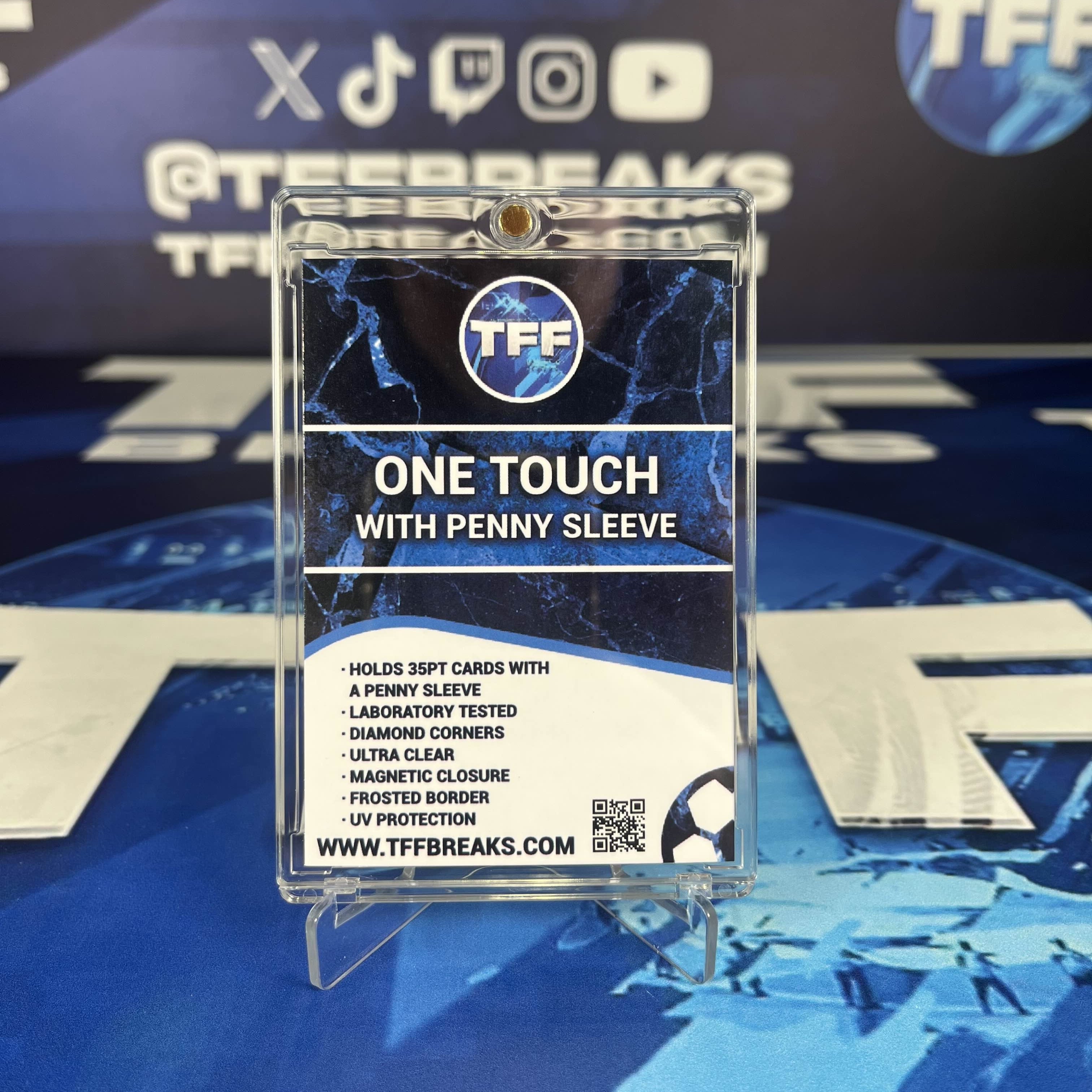 TFF BREAKS 35PT ONE TOUCH MAGNETIC CARD HOLDER (HOLDS CARDS IN PENNY SLEEVES)