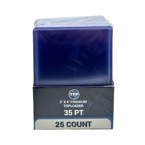 TFF BREAKS 3X4 35PT REGULAR SIZE TOPLOADER PACK OF 25