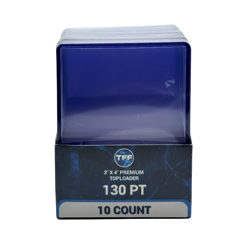 TFF BREAKS PREMIUM 130PT TOPLOADERS 10 PACK