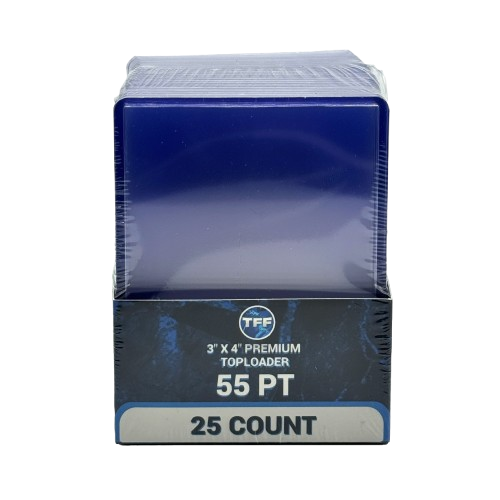 TFF BREAKS PREMIUM 55PT TOPLOADERS 25 PACK
