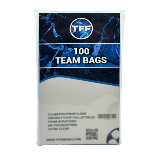 TFF BREAKS PREMIUM LARGE RESEALABLE TEAM BAGS 100 PACK