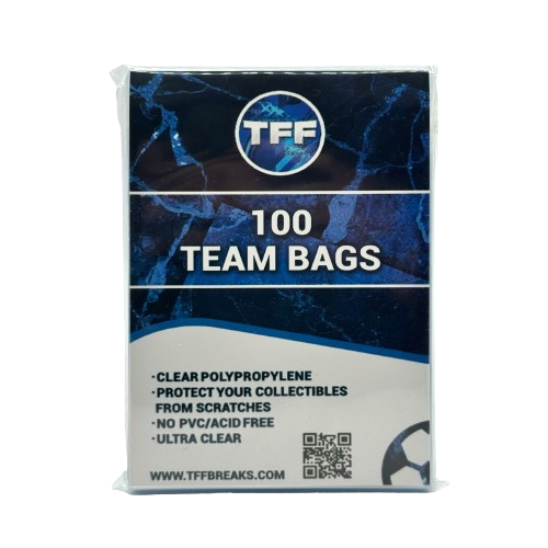 TFF BREAKS PREMIUM RESEALABLE TEAM BAGS 100 PACK