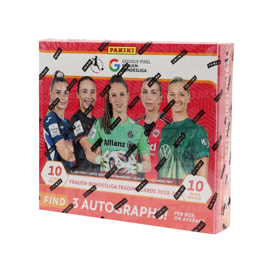 Panini Frauen-Bundesliga 2025/26 Women's Football Hobby Box Sealed