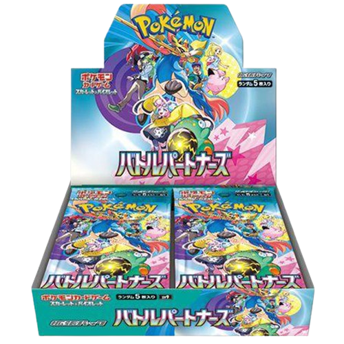 Pokemon Battle Partners sv9 Japanese Booster Box Sealed