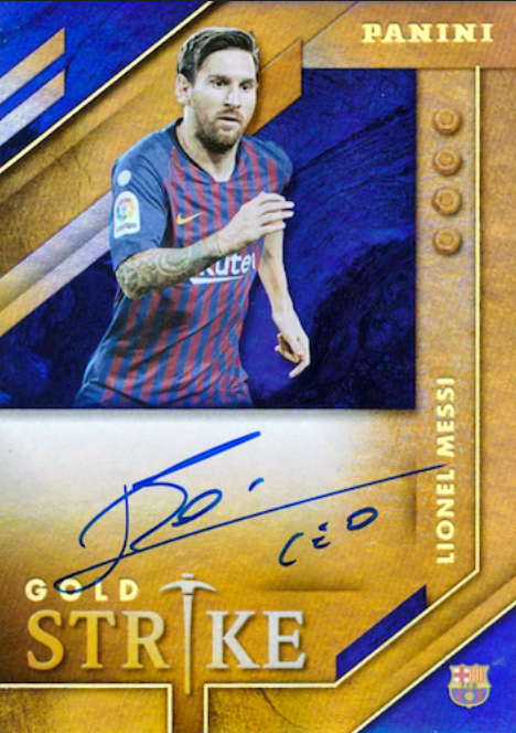 PANINI GOLD STANDARD SOCCER 19/20 12 BOX CASE RANDOM PLAYER BREAK #52