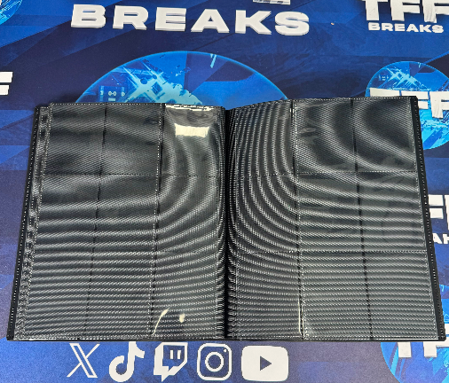 PREMIUM TRADING CARD STORAGE BINDER 9 POCKET STRAP BINDER