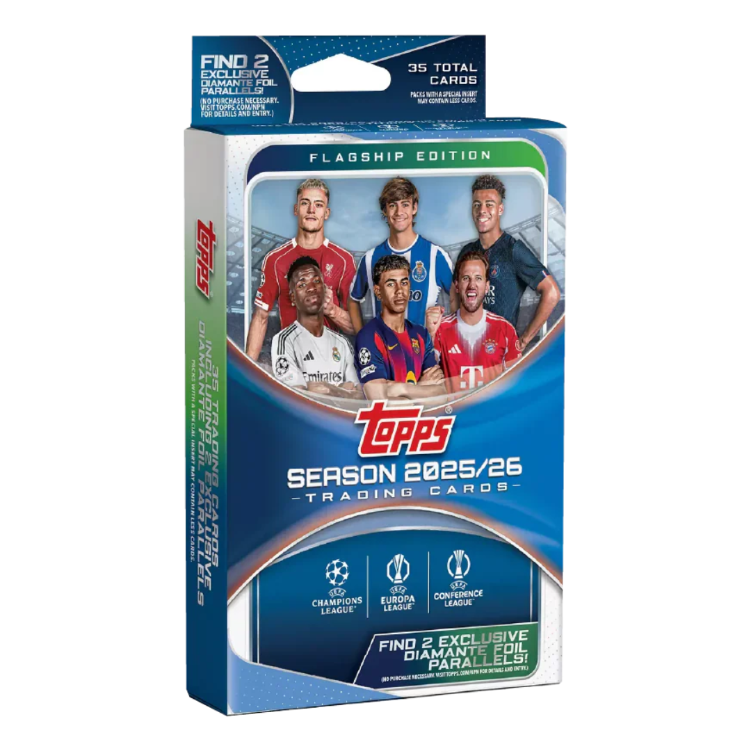 2025-26 Topps UEFA Club Competitions - Hanger Box Sealed